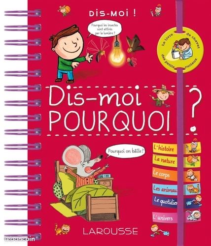 Larousse "Dis moi pourquoi ?" en très bon état (image 1)