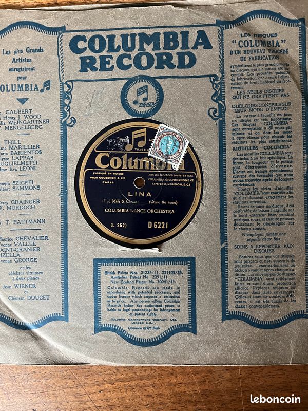 Disques 78t (image 1)