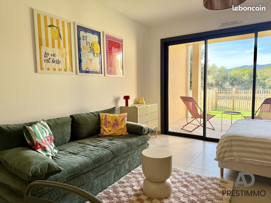 Appartement 1 pièce 37 m² · à Oletta · 37 m² · 750 €/mois