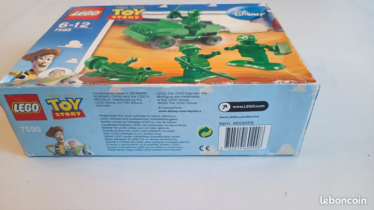 Vente de boîtes LEGO séparément ou le lot spécial Toy story