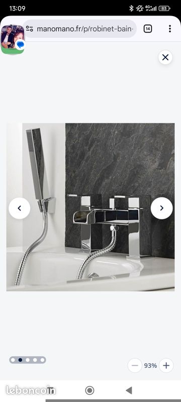 Vend robinet cascade pour baignoire (image 7)
