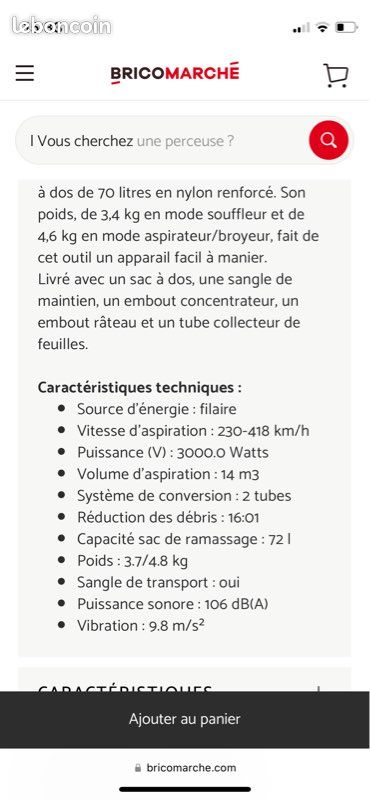 Aspirateur souffleur broyeur Black et Decker (image 6)