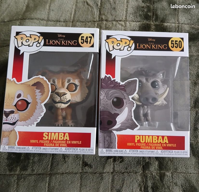 Pop Le Roi Lion Simba-Pumba (image 1)