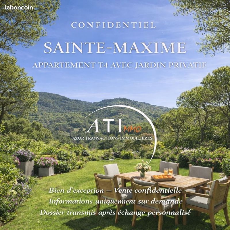 Appartement 4 pièces 100 m² · à Sainte-Maxime · 100 m² · 755 000 €