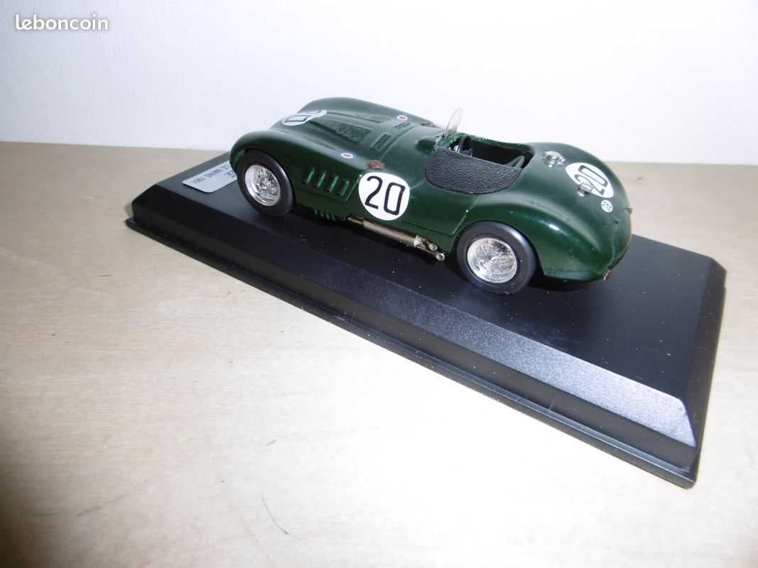 Jaguar XK 120 1951 – Western Models 1/43 – Métal Blanc – Montage Usine – Occasion