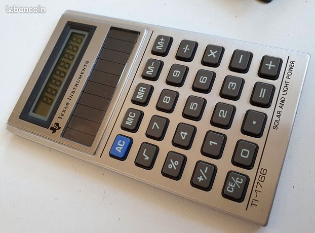 Calculatrice Texas Instruments TI-5010 Vintage Avec Imprimante - Testée
