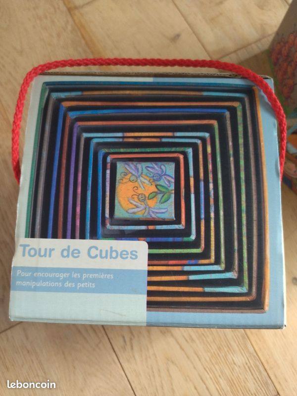Tour de cubes Nature et Découvertes état neuf (image 6)