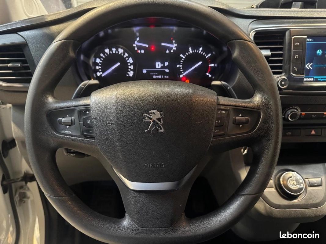 Peugeot Expert Vu FOURGON 2.0 BLUEHDI 120 L1 PREMIUM EAT BVA/ CAMÉRA/ SUIVI COMPLET/ GARANTIE 6 MOIS (image 17)