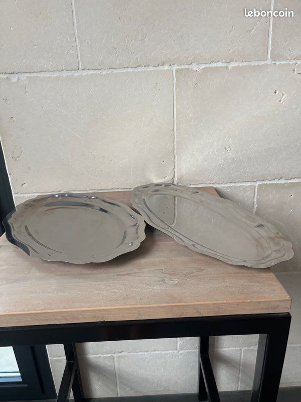 2 grands plats de service (image 1)