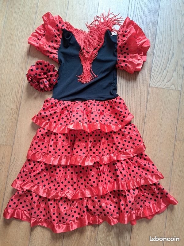 Robe fille flamenco (image 1)