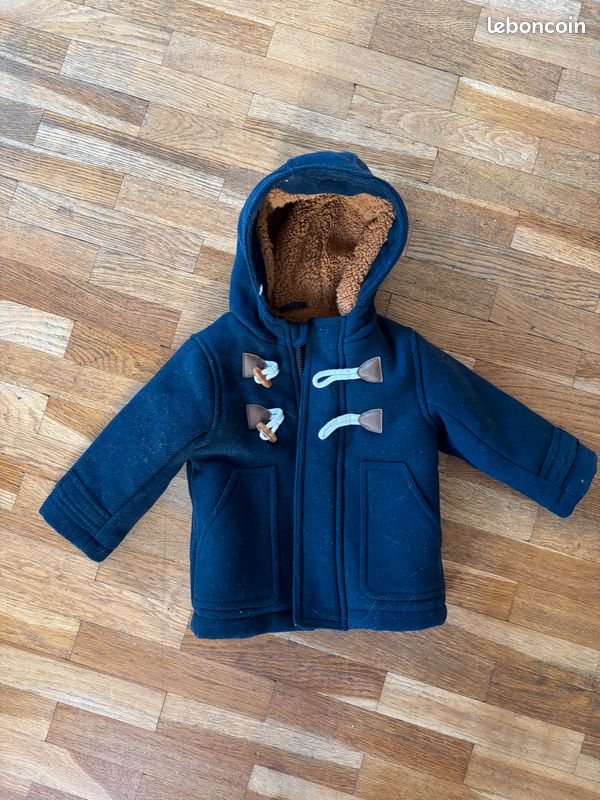 Coat Manteau Garcon 18 Mois Manteau Duffle-coat Bébé Avec Capuche