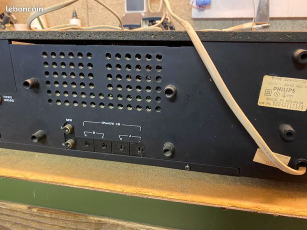 Ensemble Enceintes Amplifiées Philips 544 et pré-amplificateur 270