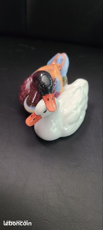 Magnifique couple de canards en porcelaine Herend Hongrie (image 3)
