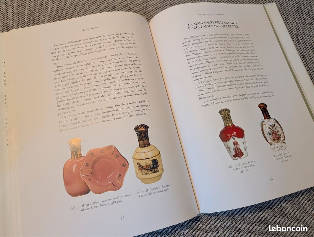 PUBLICITE LAMPE BERGER BRULE PARFUM L'OZOALCOOL USINE DE 1929 FRENCH AD PUB RARE