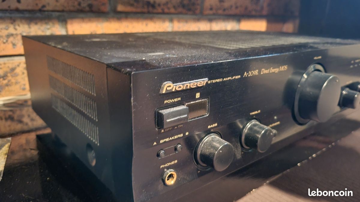 Amplificateur Intégré Pioneer A-209R Vintage - MOS - Noir - Très Bon État
