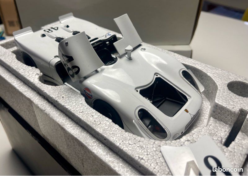 Miniature 1/18 auto art Porsche muséum Porsche 908/02 sebring 1970 Steve mcqueen N 48 (image 14)