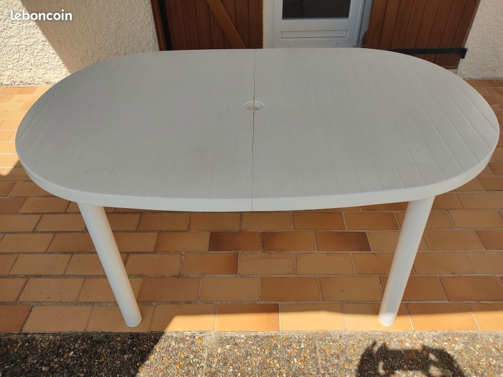 Table de jardin avec rallonge (image 2)