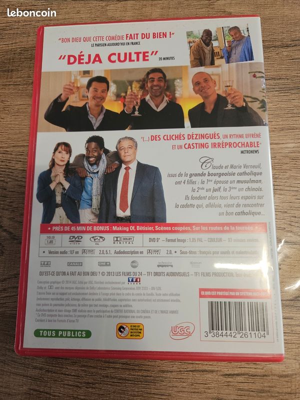 Dvd qu'est ce qu'on a fait au bon dieu (image 2)