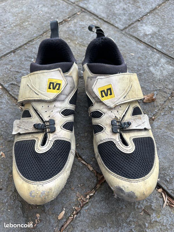 Chaussures triathlon MAVIC Carbon ergo strap T46 (image 1)