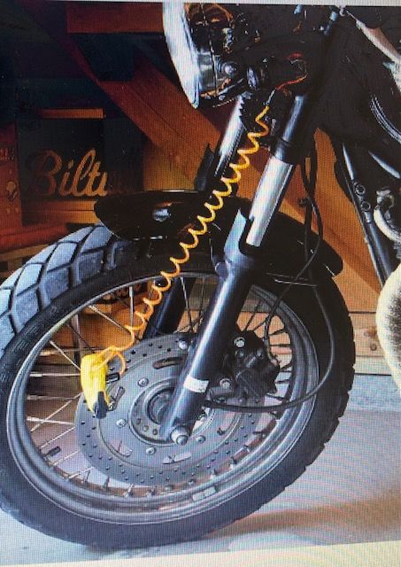 Antivol moto sur disque de frein - Équipement moto