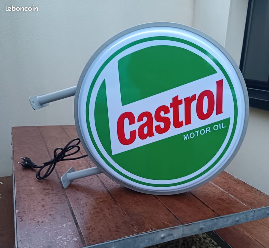 Enseigne lumineuse castrol (image 3)