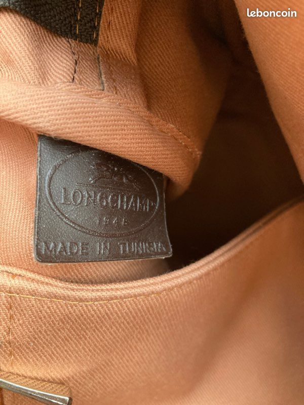 Sac longchamp chocolat (image 4)