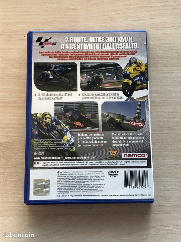 Jeu MotoGP 4 Sur PlayStation 2 (PS2) – PAL, état Correct