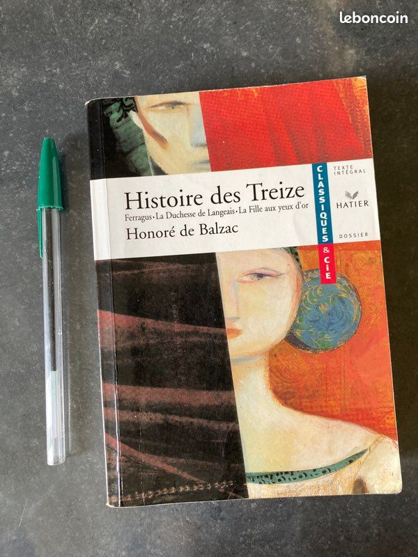 Livre Histoire des Treize de Honoré de Balzac (image 1)
