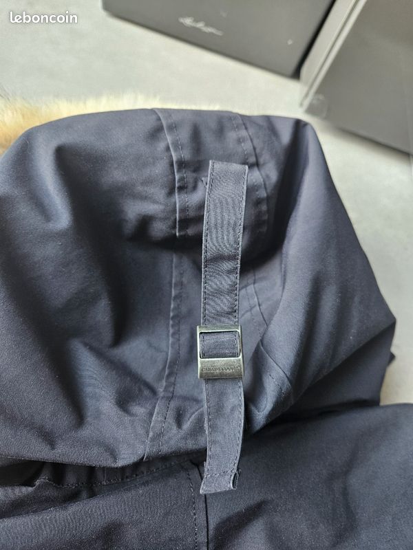 Parka femme bleu marine Canada Goose (image 12)
