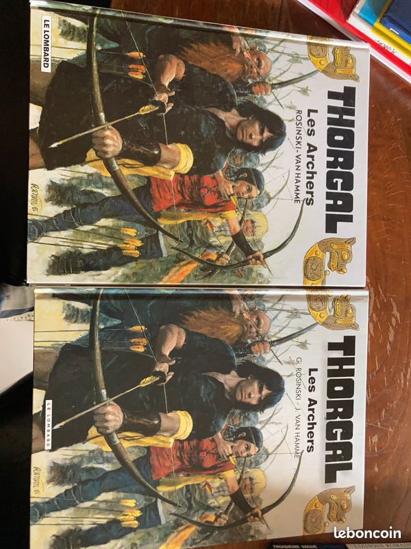 Lot de 2 Bd « Thorgal » identiques (image 1)