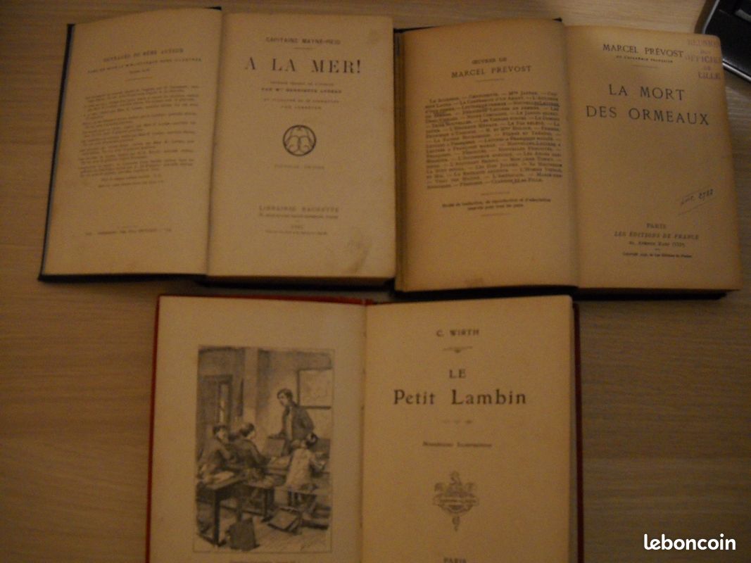 Lot livres anciens (image 1)