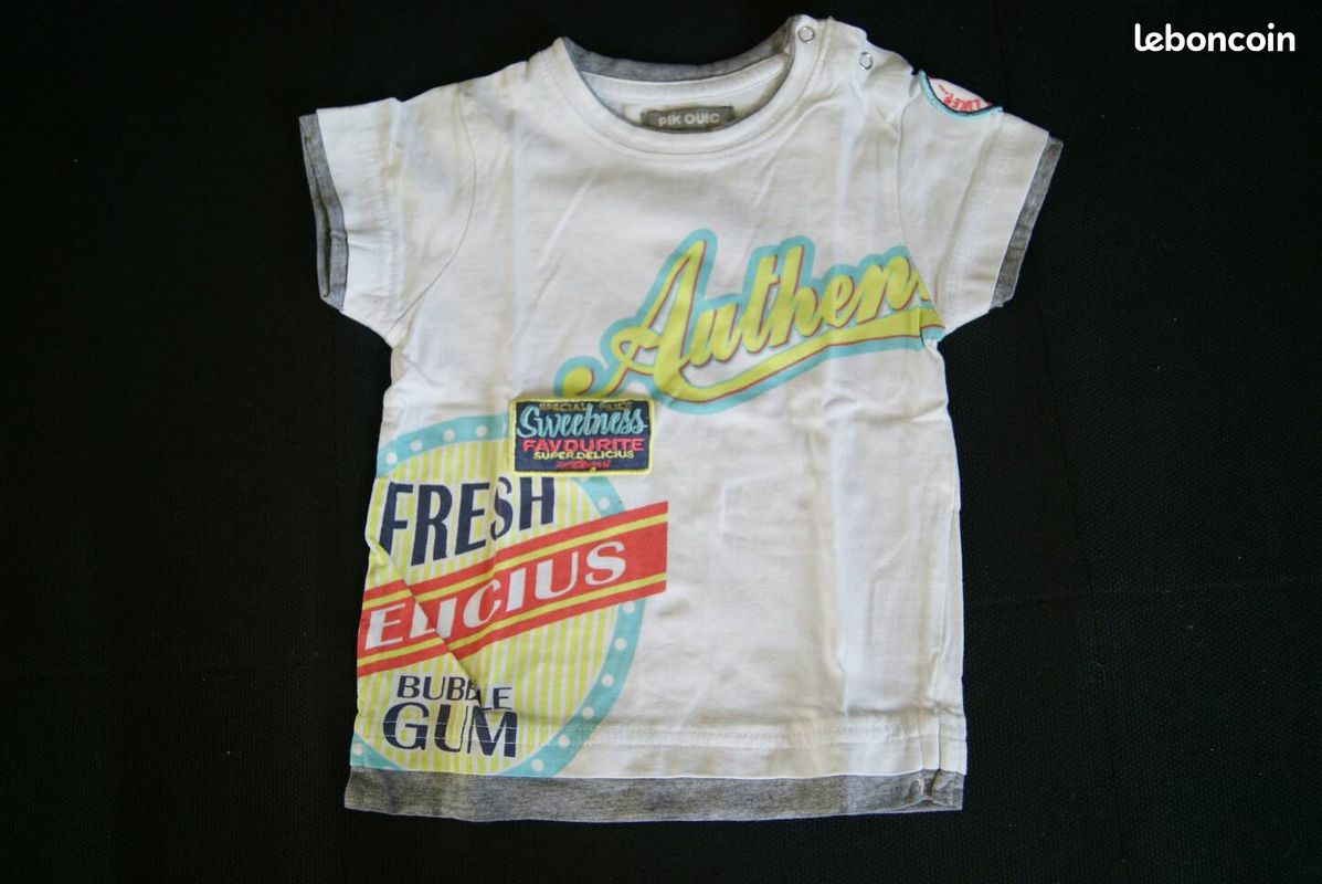 Tshirt garçon été 12mois (image 1)