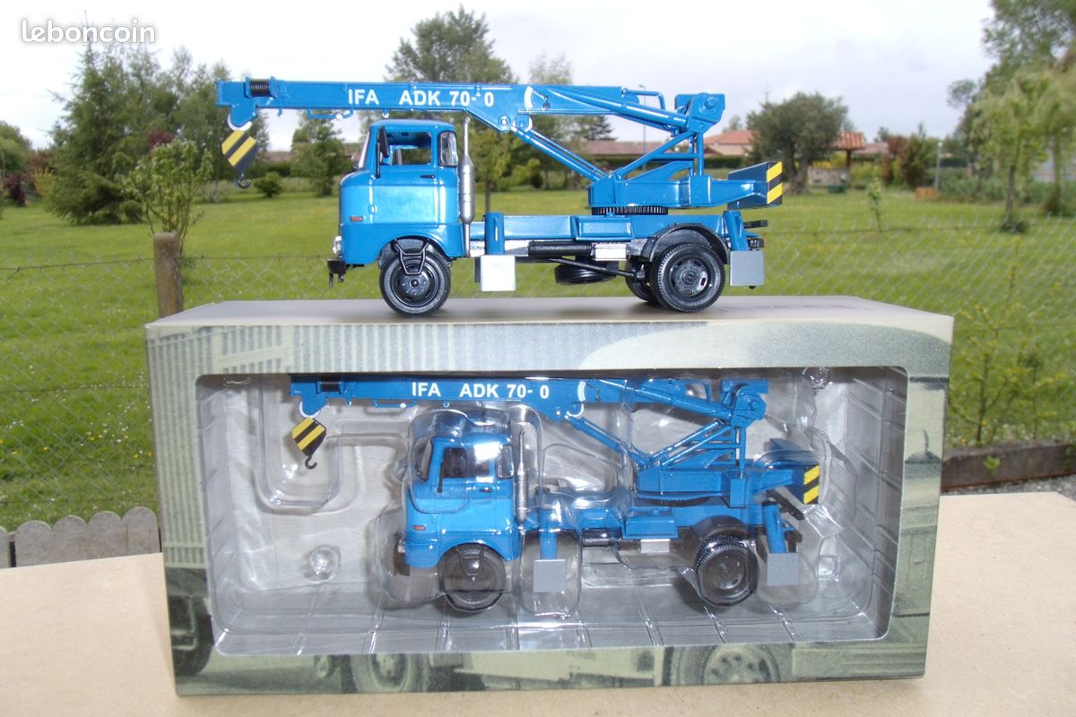 Camion Iveco 619 Benne 1978 – Altaya Collection, 19 Cm, Miniature Neuve
