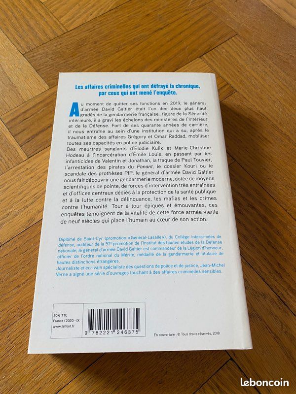 Livre neuf : Mon combat contre le crime (image 2)