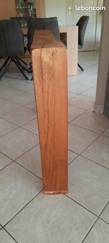 Poutre en chêne, Manteau de cheminée- Excellent Etat (image 4)