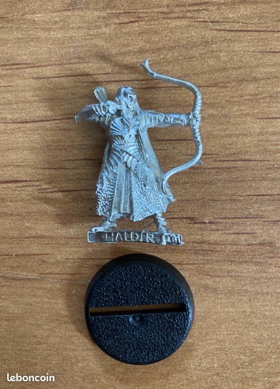 Warhammer Seigneur des anneaux SDA LOTR - métal - Haldir (image 1)