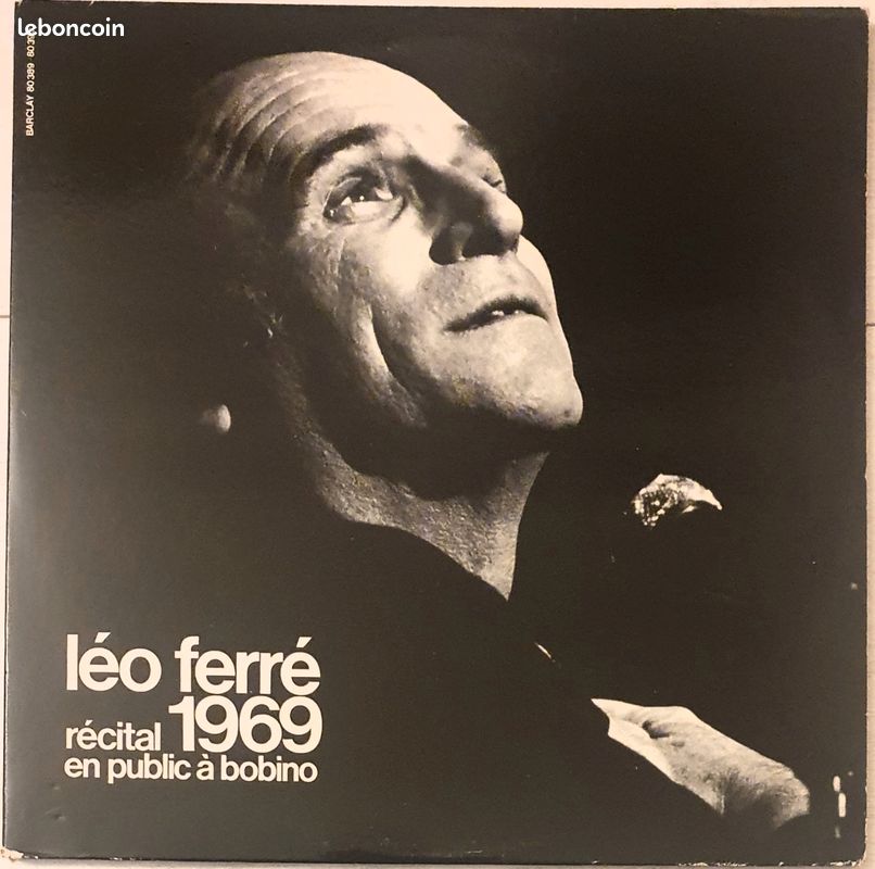 Vinyle double Gatefold Leo Ferré 1969 (image 1)