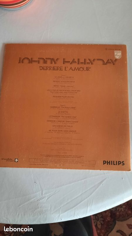Johnny Hallyday 33 tours (image 2)
