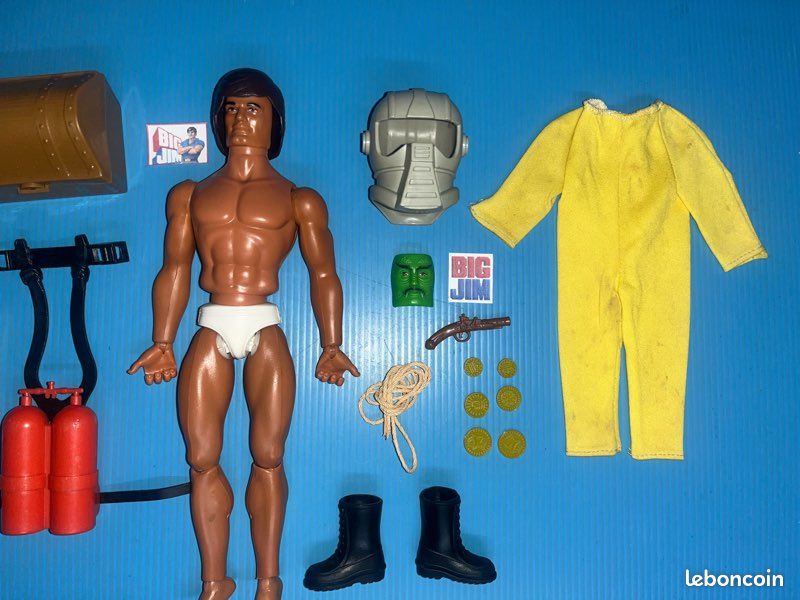BIG JIM ACTION Set Mercenary Mattel 1983 EUR 19,99 - ES