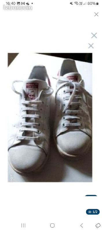 Basket adidas stan smith p38 (image 1)