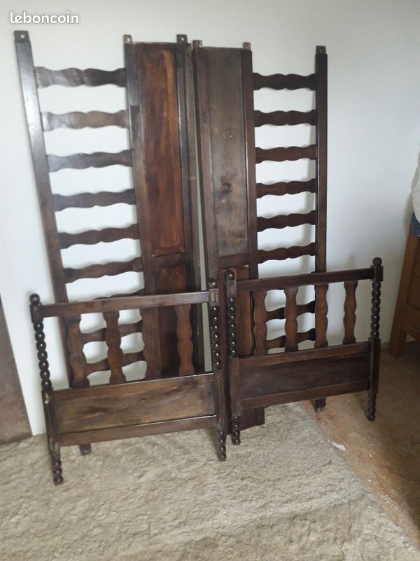 Vends lit enfant vintage (image 3)