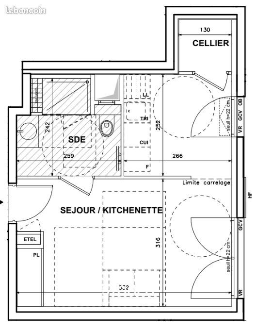 Appartement 1 pièce 30 m² · à Issy-les-Moulineaux · 30 m² · 330 000 €