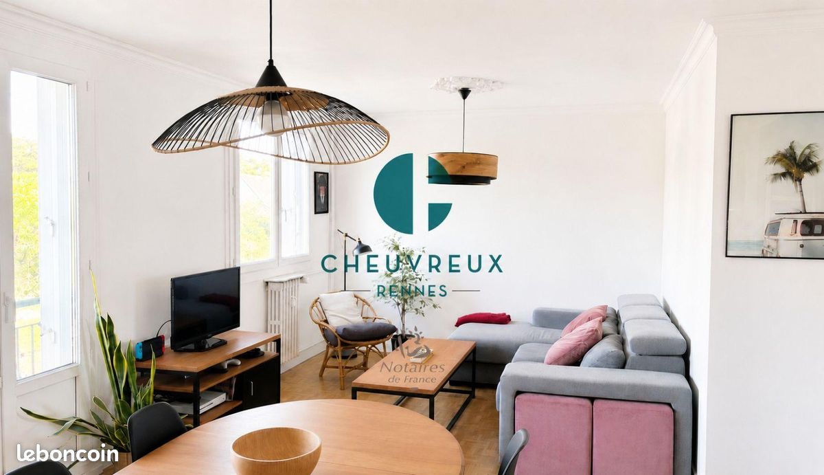Appartement 3 pièces 69 m² · à Rennes · 69 m² · 199 120 €