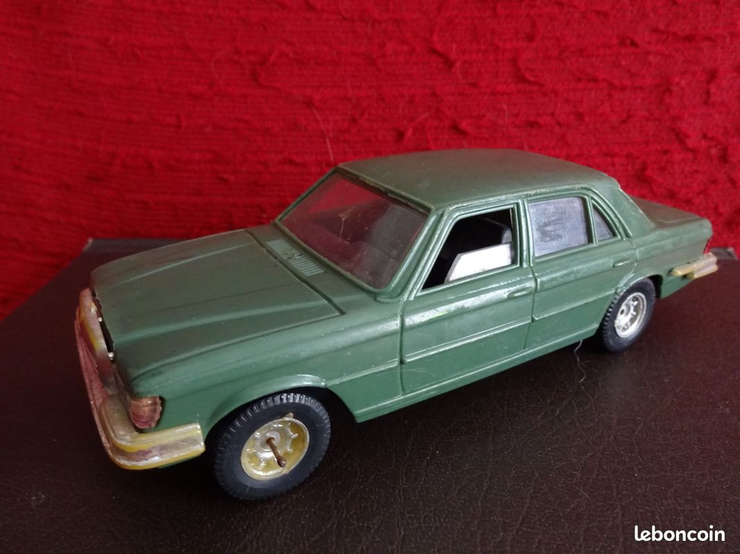 Miniatures Gozan Espagne | Lot 3 Mercedes Benz 450 SC 1/24 | Plastique 18 Cm