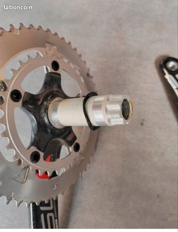 Pédalier FSA SL-K light ABS BB386 EVO carbone 52x36 ou 53x39