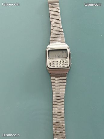 Rare montre Vintage SEIKO CALCULATRICE C153-5007 Montres Bijoux