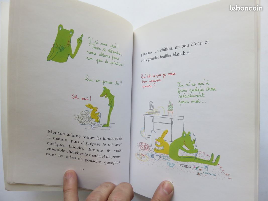 Album jeunesse 6-9 ans : Grignotin et Mentalo. (L'école des loisirs) (image 7)