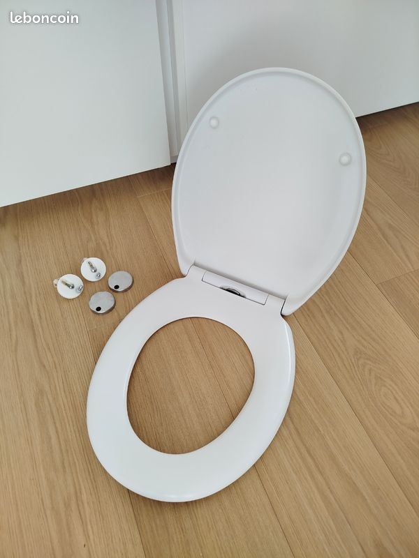 Abattant WC avec frein de chute (image 1)