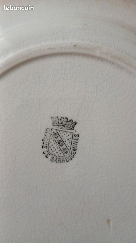 Assiettes sarreguemines (image 18)