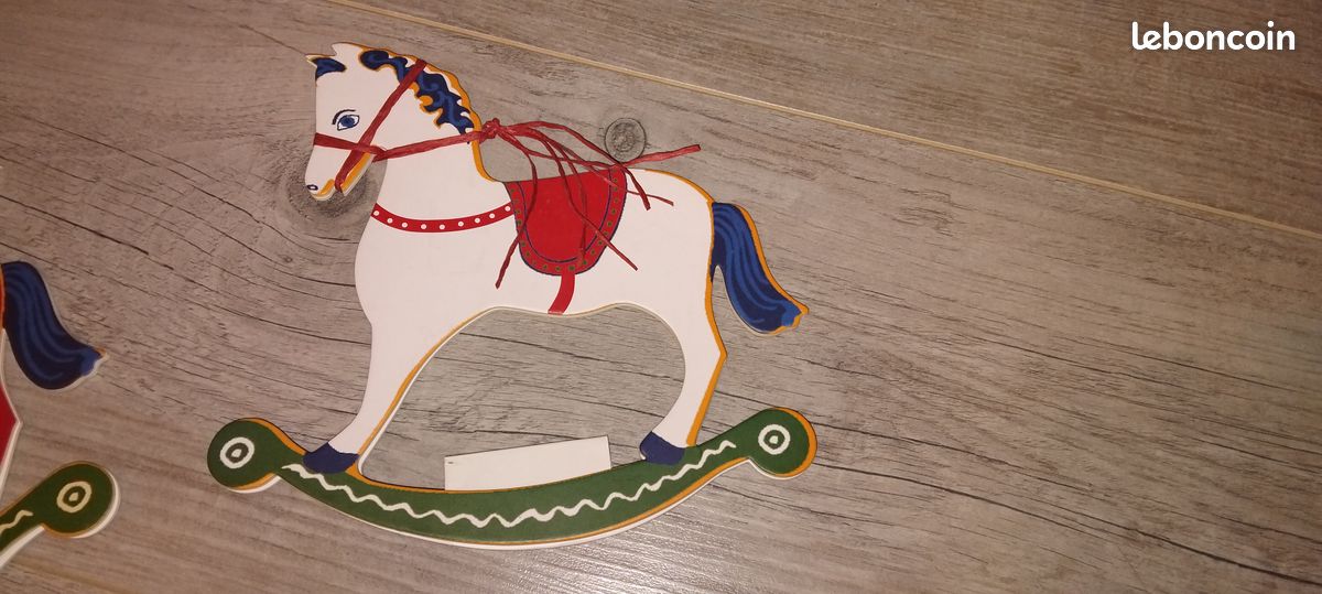 Décoration 3 chevaux pour enfant (image 2)